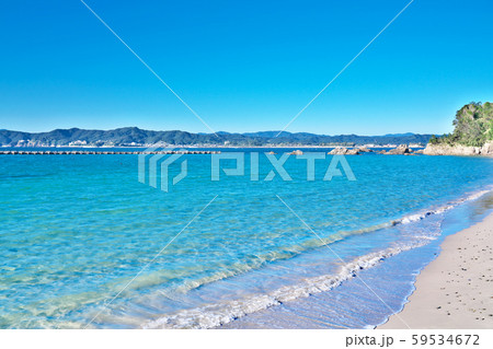 【御座白浜海水浴場】 三重県志摩市志摩町御座 【御座白浜海水浴場】 三重県志摩市志摩町御座 59534672