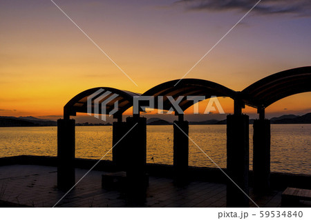 小戸公園の夕日 59534840