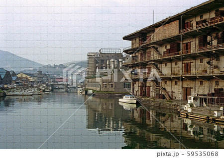 古い写真／昭和50年代の小樽運河 59535068