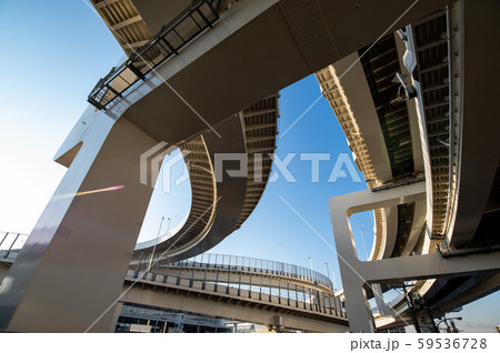 高速道路 首都高速生麦ジャンクション 2019.10 e-2 高速道路 首都高速生麦ジャンクション 2019.10 e-2 59536728
