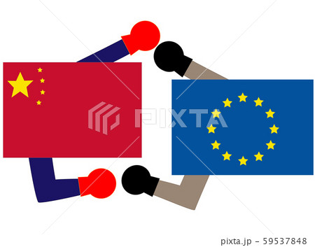 EUと中国との外交の状態を表している。 59537848
