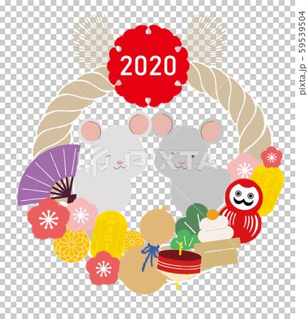 鼠標陳新年賀卡 鼠標陳新年賀卡 59539504
