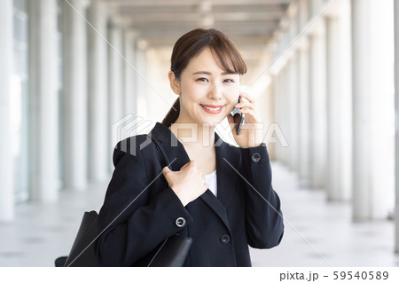 ビジネスウーマン　OL　電話 59540589