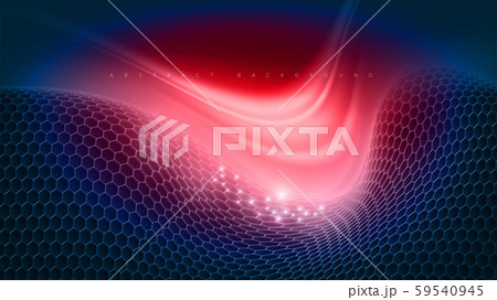 Distorted Plane Abstract Backgroundのイラスト素材 [59540945] - PIXTA