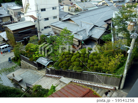 有馬温泉　美しい瓦屋根 59541256