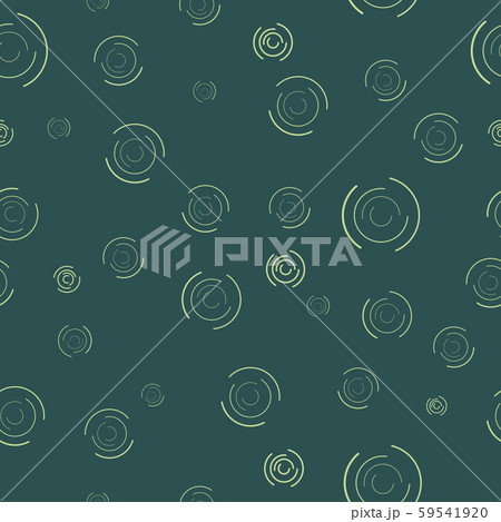 Seamless pattern, abstract circle on dark green Seamless pattern, abstract circle on dark green 59541920