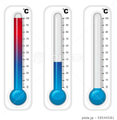 Thermometers in three degree celcius Thermometers in three degree celcius 59544581