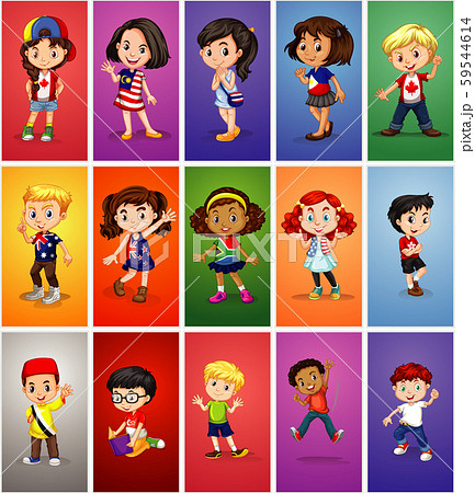 Children from different countries 59544614