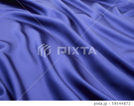 青いサテンの布blue satin cloth 59544872