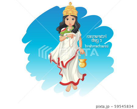 Navaratri poster design with goddess Navaratri poster design with goddess 59545834