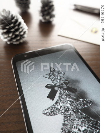 スマホ クリスマスツリーのディスプレイ スマホ クリスマスツリーのディスプレイ 59546276