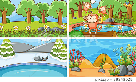 Background scenes of animals in the wild Background scenes of animals in the wild 59548029