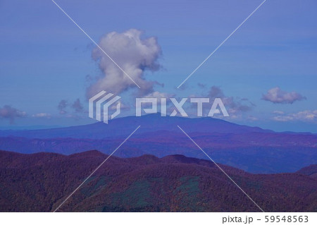 秋田駒ヶ岳からの森吉山 秋田駒ヶ岳からの森吉山 59548563