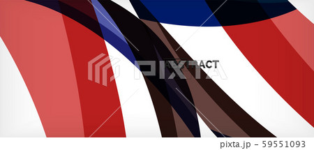 Colorful wave lines abstract background, color line for business or techno presentation Colorful wave lines abstract background, color line for business or techno presentation 59551093