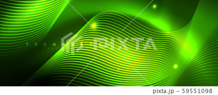 Shiny neon lines template - northern lights glowing blur lines. Futuristic style glow neon 80s disco Shiny neon lines template - northern lights glowing blur lines. Futuristic style glow neon 80s disco 59551098