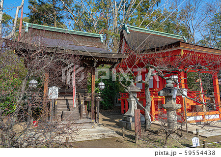 京都 北野天満宮 老松社と地主社 59554438