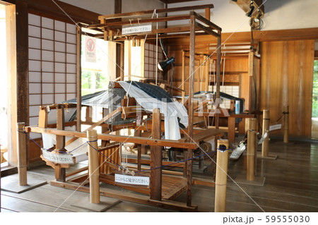 房総のむら 茅葺屋根 機織り機 房総のむら 茅葺屋根 機織り機 59555030