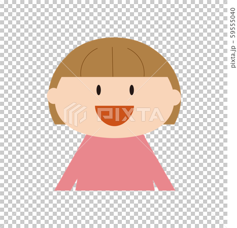 女の子 上半身2 59555040