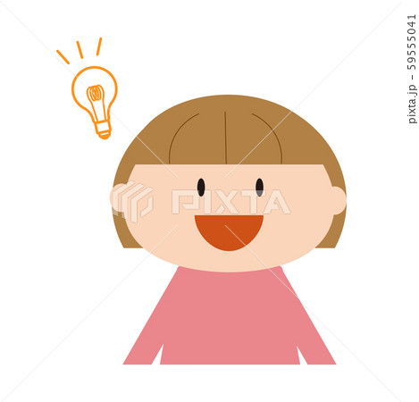 女の子 上半身3 59555041