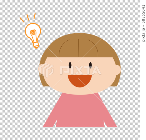 女の子 上半身3 59555041