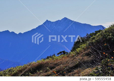毛勝山からの鹿島槍ヶ岳 毛勝山からの鹿島槍ヶ岳 59555458