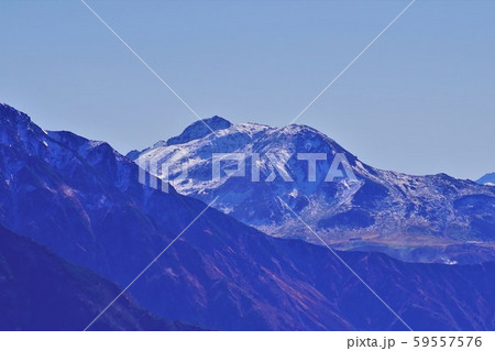 毛勝山頂からの浄土山と龍王岳 毛勝山頂からの浄土山と龍王岳 59557576