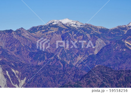 毛勝山頂からの白馬岳 59558256