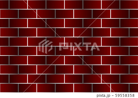 Red bricks - vector pattern Red bricks - vector pattern 59558358
