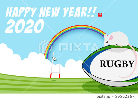 2020年子年年賀状 59562267