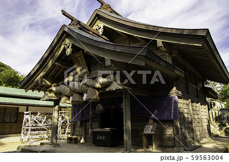 白兎神社　拝殿　鳥取県鳥取市 59563004