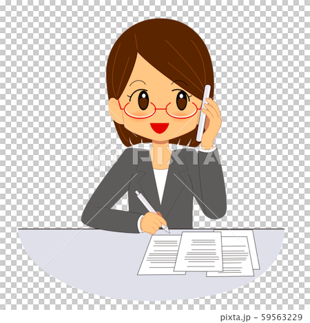 一個女人打電話 59563229