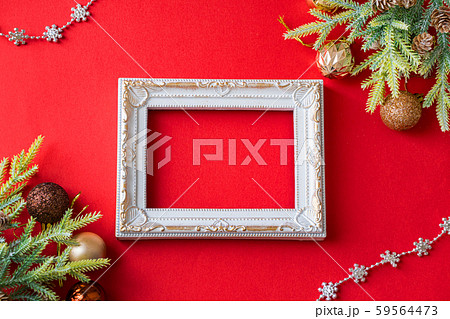 クリスマスの背景素材の写真素材 クリスマスの背景素材の写真素材