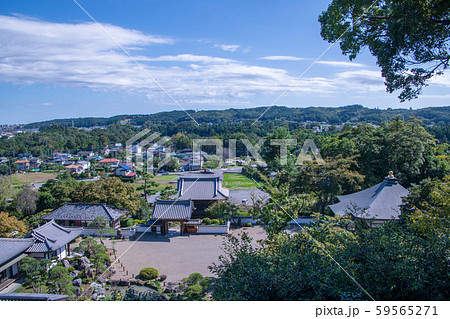 高麗山　聖天院　勝楽寺からの景色　埼玉県日高市 59565271