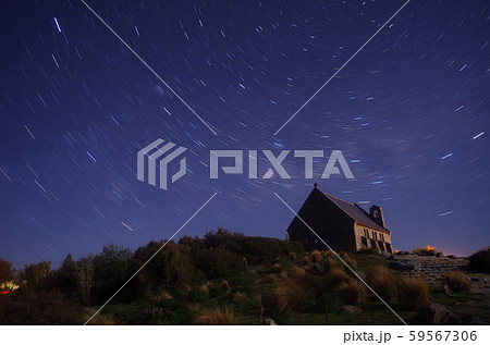 ニュージーランドの春の星空 59567306