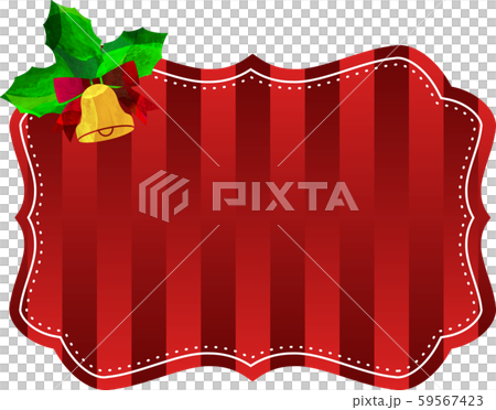 框架框架MerryChrismas聖誕Hiiragi條紋 59567423