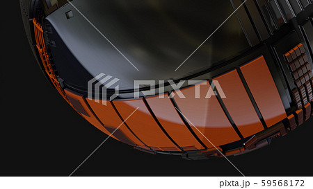 Abstract Hardsurface Sci-Fi Technology Sphere 59568172