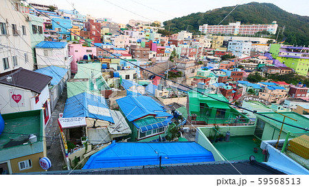 釜山 甘川文化村 韓国の風景 59568513