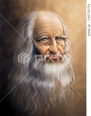 Digital painting version of the original portrait 59570159