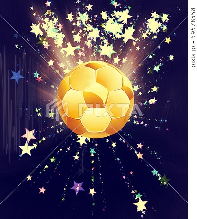 Stars Explosions and Soccer Ball 59578658