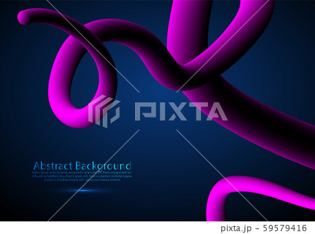 Colorful geometric background design. Fluid shapes 59579416