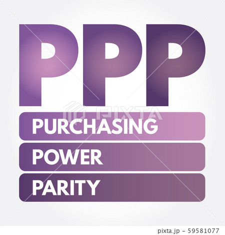 PPP - Purchasing Power Parity acronym 59581077