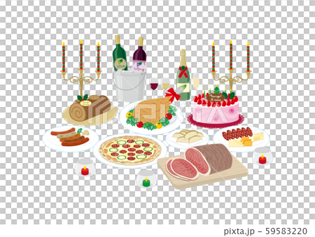 聖誕食品插圖集 59583220