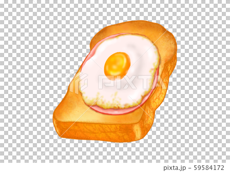 Ham Egg Toast 59584172