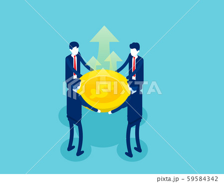 Business company financial growth. Concept 59584342