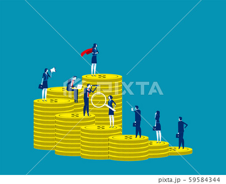 Investor with different Investment capital. 59584344