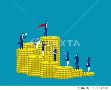 Investor with different Investment capital. 59584346