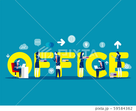Business modern people. Concept buisness vector 59584362