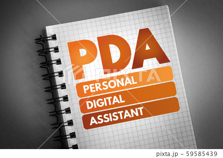 PDA - Personal Digital Assistant acronym 59585439