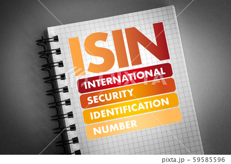 ISIN - International Security Identification ISIN - International Security Identification 59585596