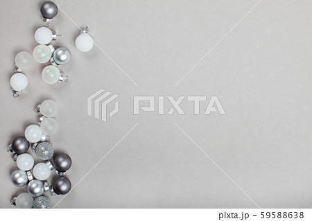 background with Christmas toys, blank for postcards, advertising, flyers, place for text background with Christmas toys, blank for postcards, advertising, flyers, place for text 59588638